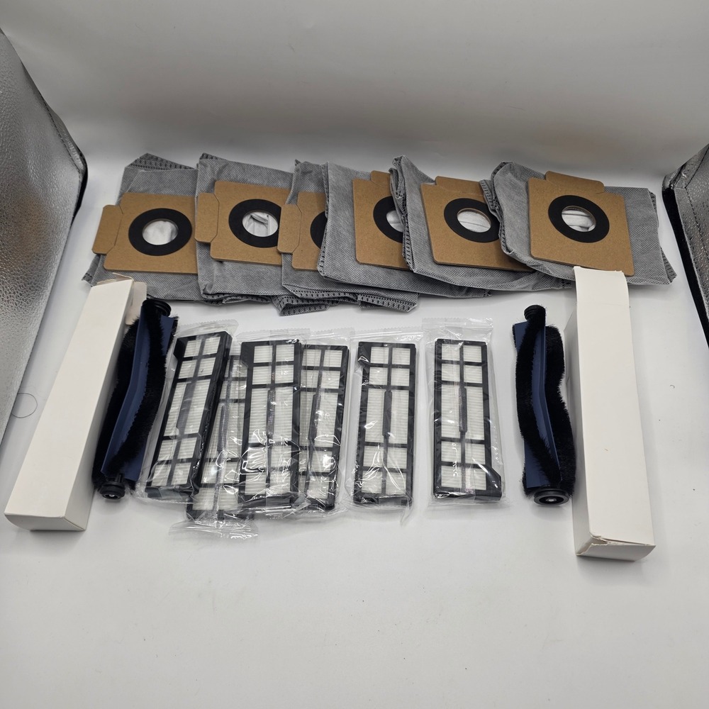 Bluearks Vacuum Accessory Kit for Eufy X10 Pro Omni Gray HEPA Filters‎ Dust Bags